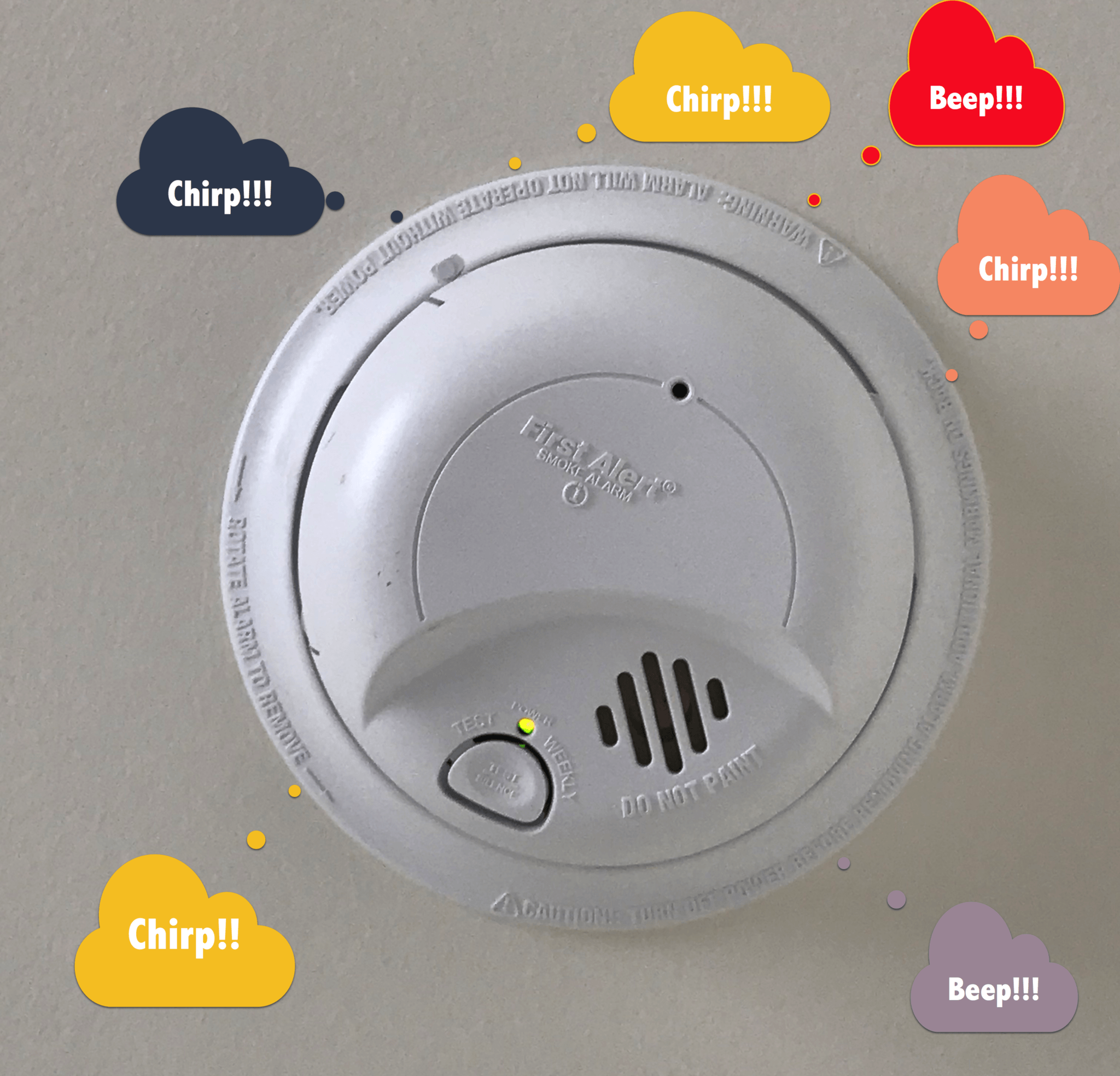 Why is my smoke alarm beeping or chirping intermittently? (With Solutions)