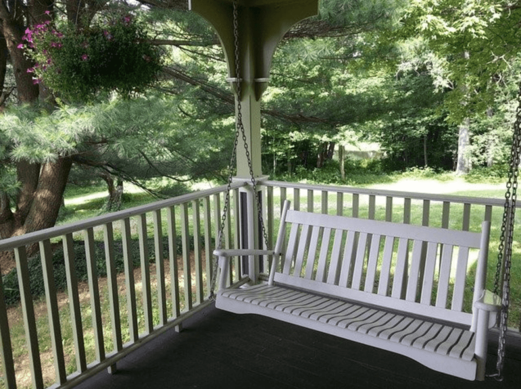 Can my porch support a swing? - Swing location