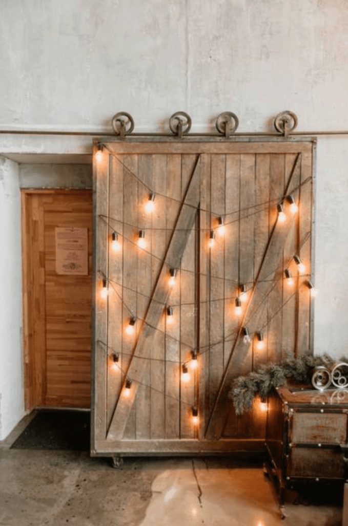 Are barn doors out of style? - Barn door with too much style