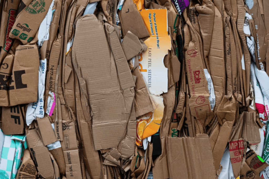 Cardboard recycling