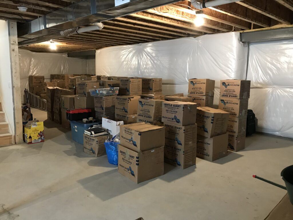 Moving boxes