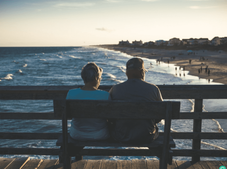 5 Retirement Expenses That May Shock You - Retired couple on bench
