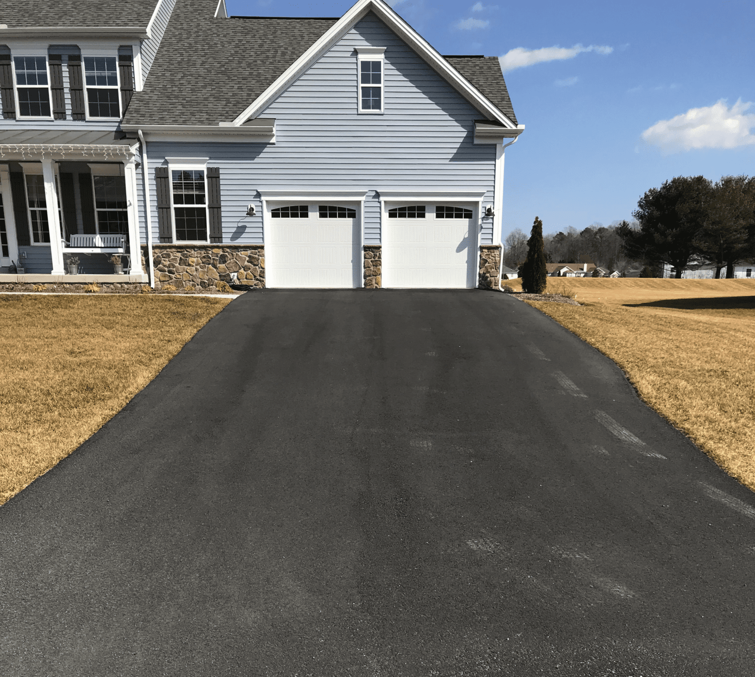 asphalt-driveway-w-concrete-bands-asphalt-driveway-asphalt-concrete