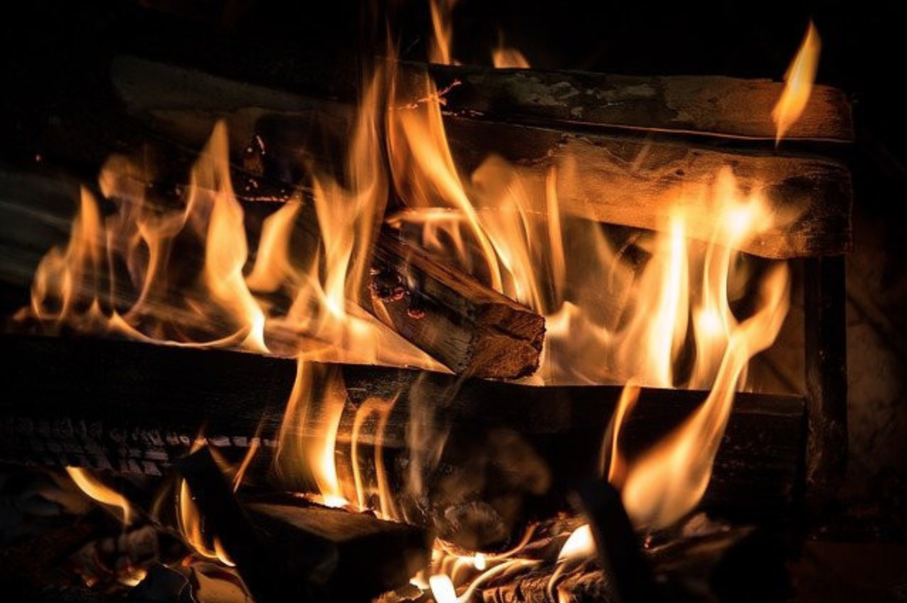 Is It Safe to Leave a Fireplace Burning Overnight? - Fireplace flames