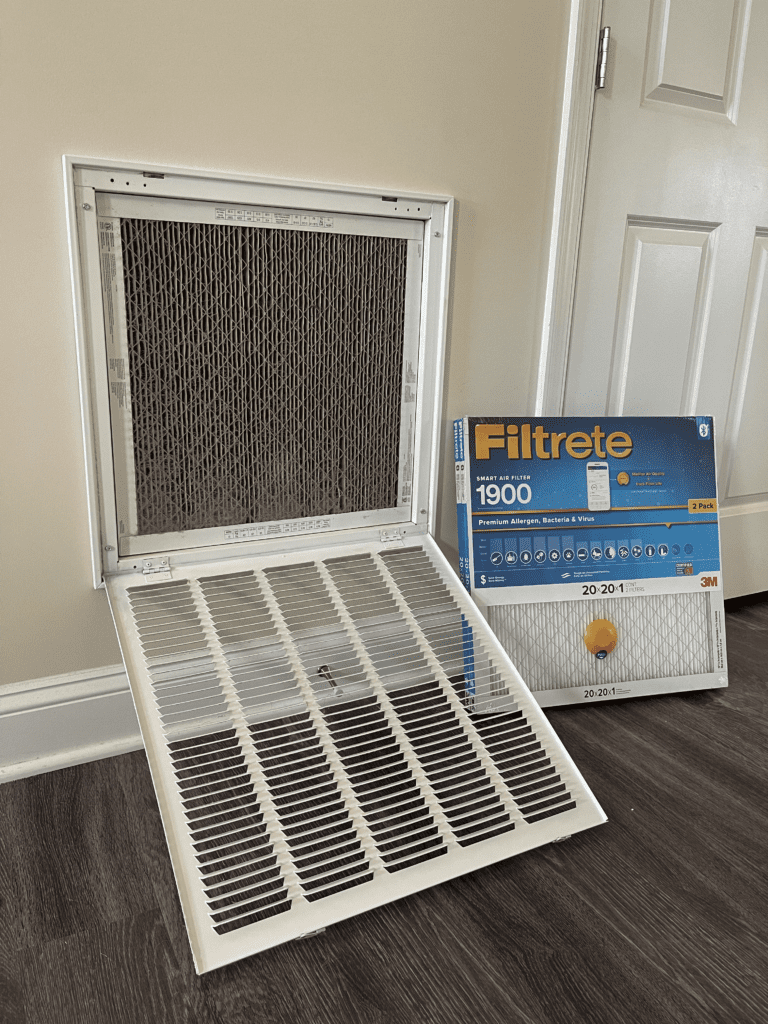Where Is My Air Conditioner Filter? - Living room