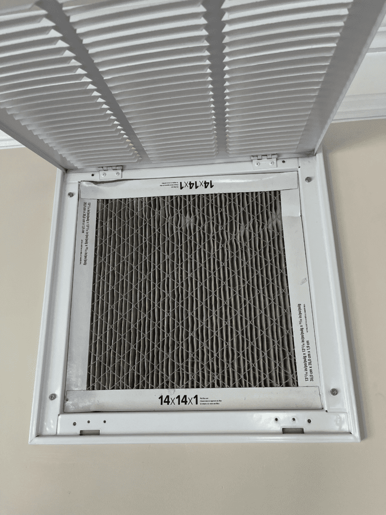 Where Is My Air Conditioner Filter? - Master bedroom