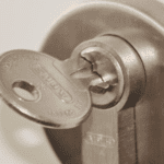 How Do You Get a Stuck Key Out of a Door? -Key on Door Lock