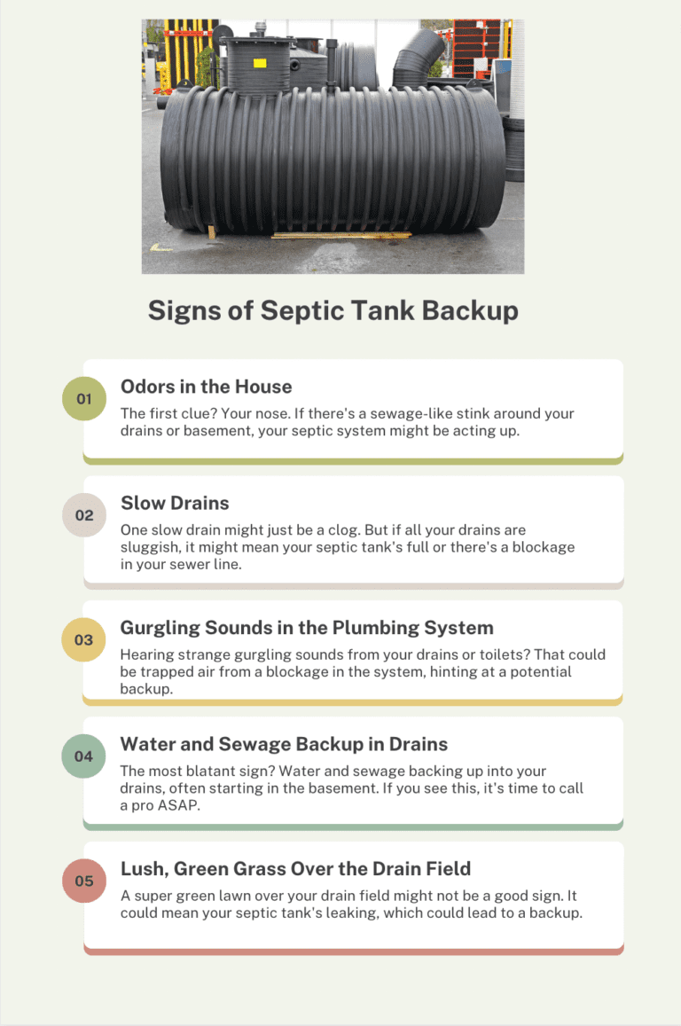 View of Can a Septic Tank Backup Into Your House?