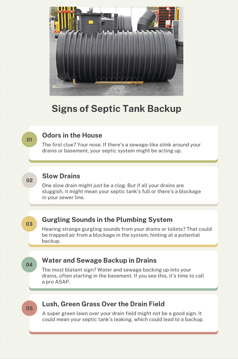 Can a Septic Tank Backup Into Your House?
