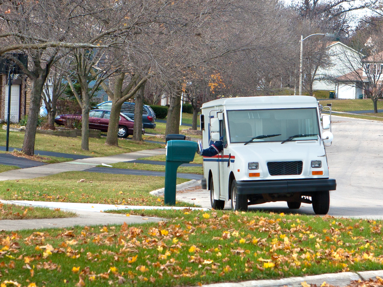 Why Do Mail Trucks Avoid Driving in Reverse?